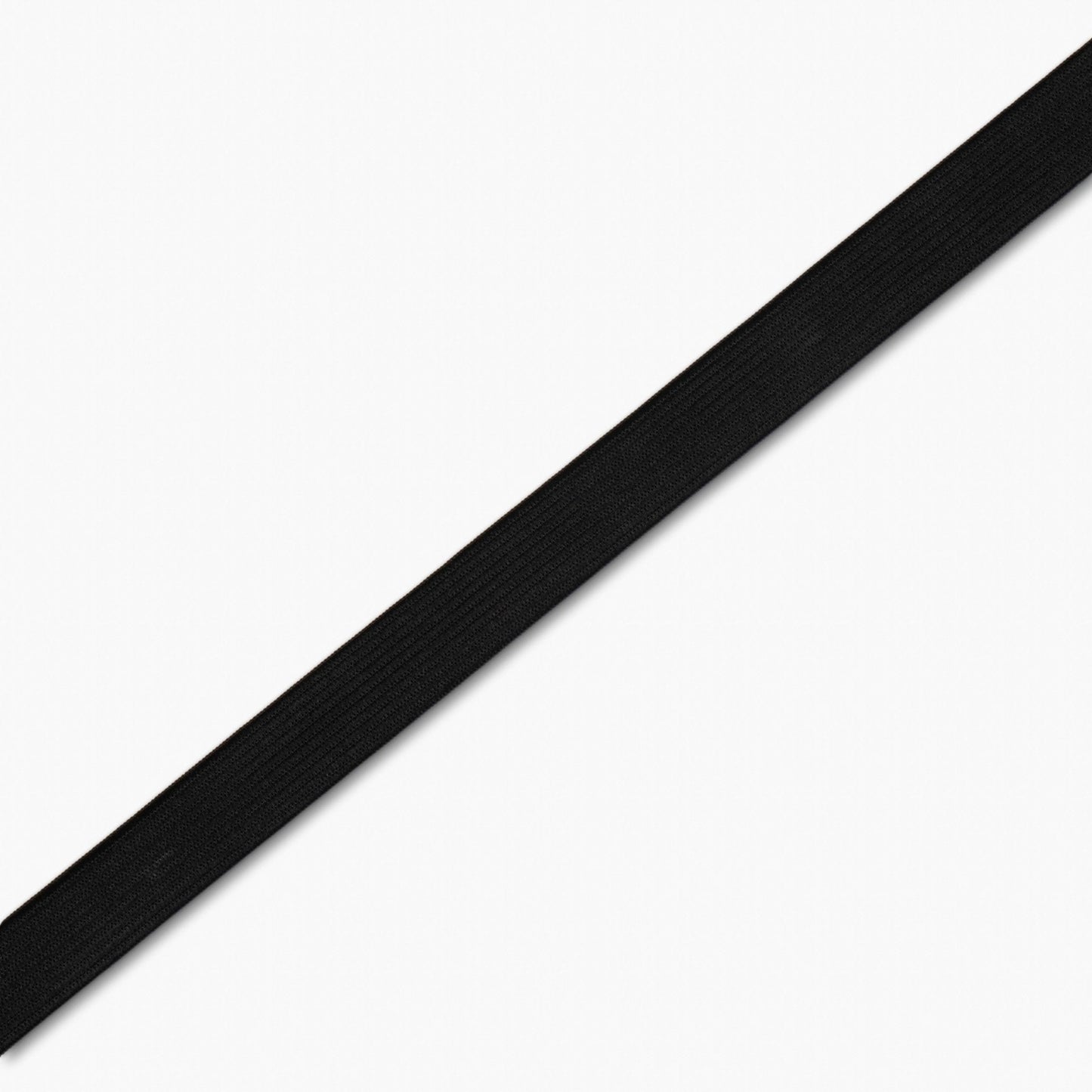 CLEARANCE SALE | Elastic Knitted 18/20mm Black - Medium Pull - Ragland Fabrics