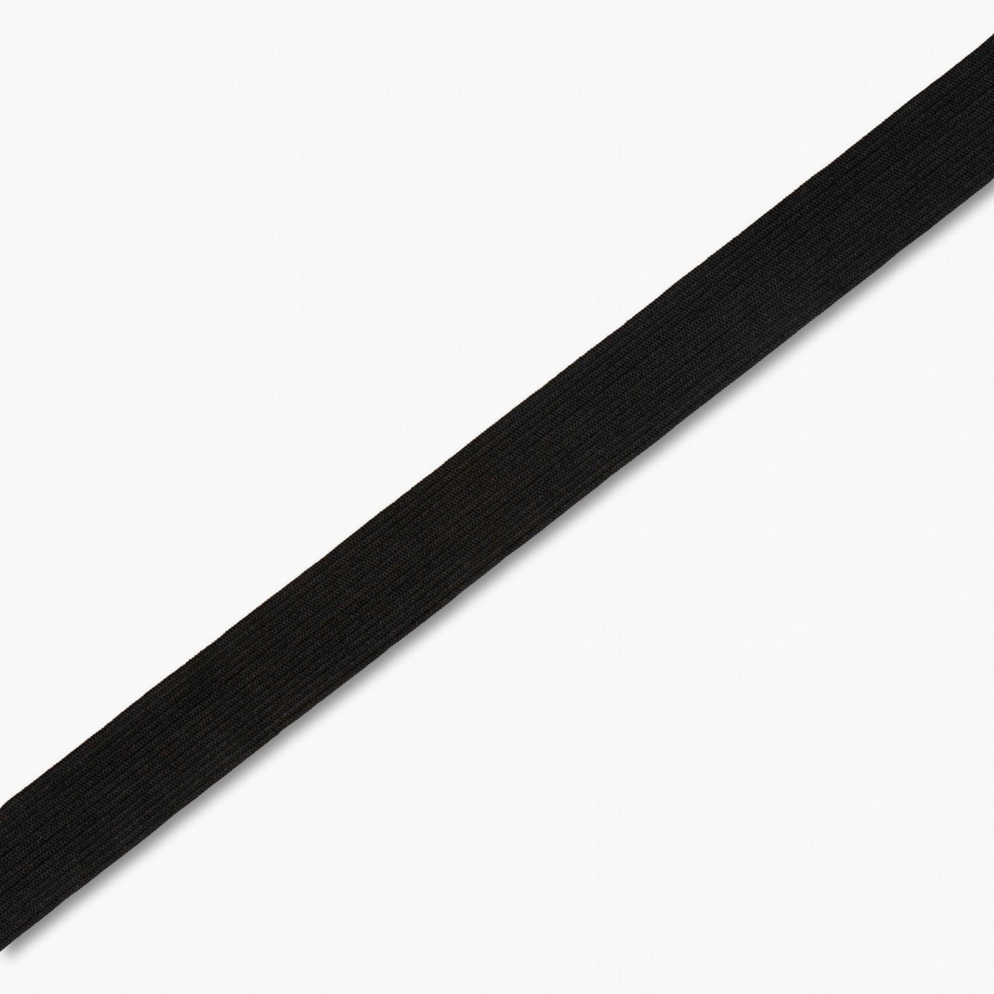 CLEARANCE SALE | Elastic Knitted Black 25mm - Medium Pull - Ragland Fabrics