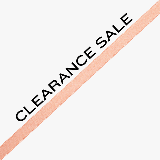 Satin Ribbon 8mm Dark Peach (20met) - CLEARANCE - Ragland Fabrics