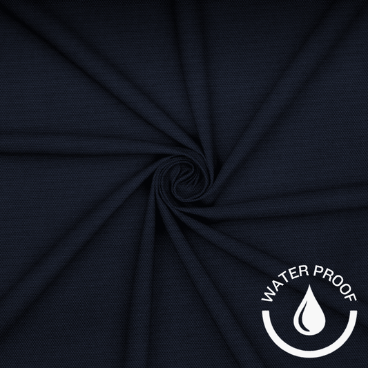 Coated Oxford Navy - Ragland Fabrics