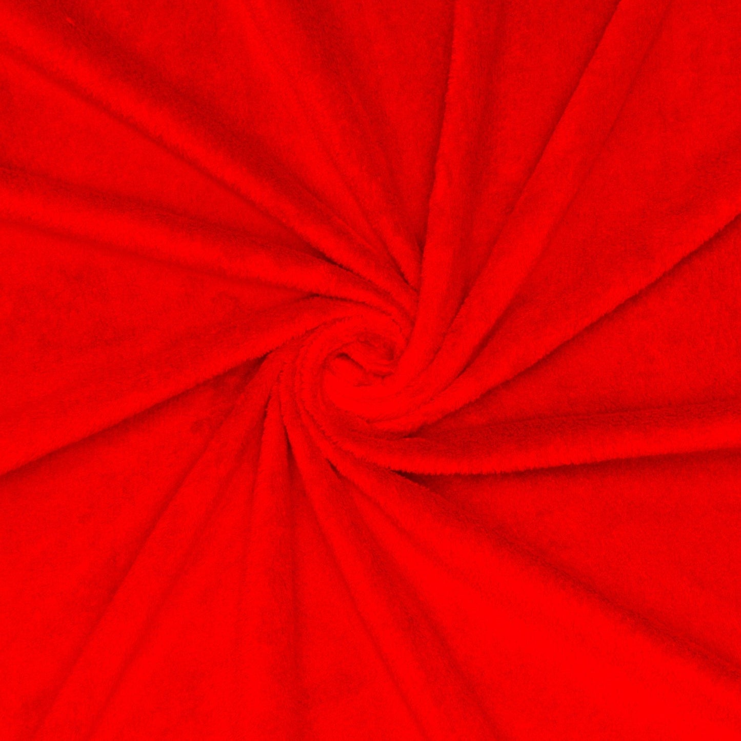 Coral Fleece Plain Red - Ragland Fabrics