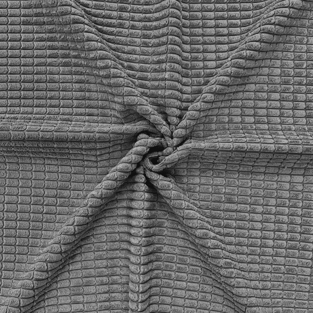 Corduroy Adonis Charcoal 140cm - Ragland Fabrics