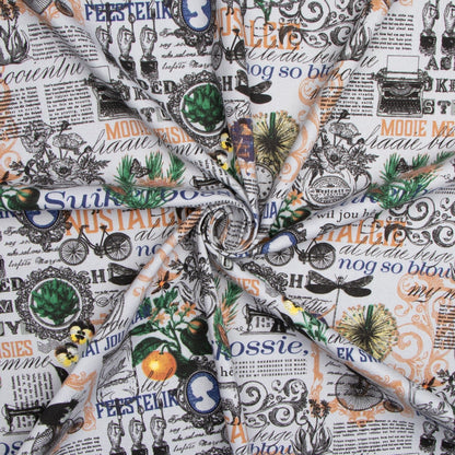 Cotton Canvas Printed Col 2 - Ragland Fabrics