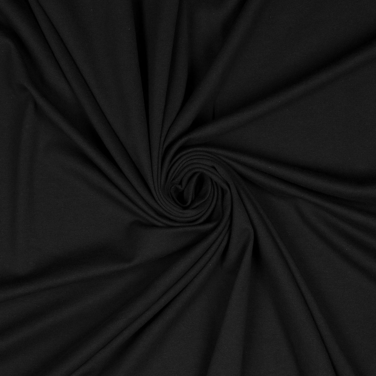 Cotton Knit Black - Ragland Fabrics