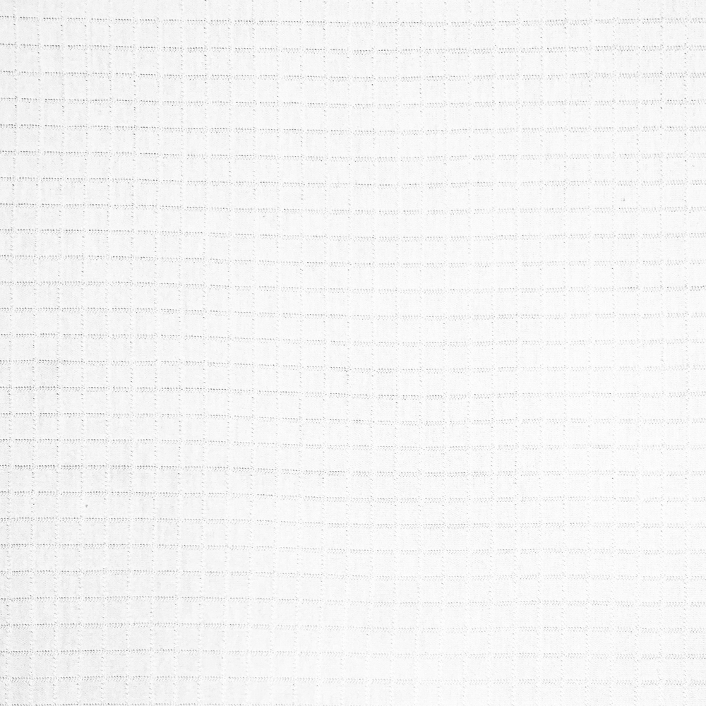 Cotton Knit White Grid 180cm - CLOSEOUT - Ragland Fabrics