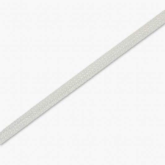 Polyester Twill Tape Light Grey 10mm - Ragland Fabrics