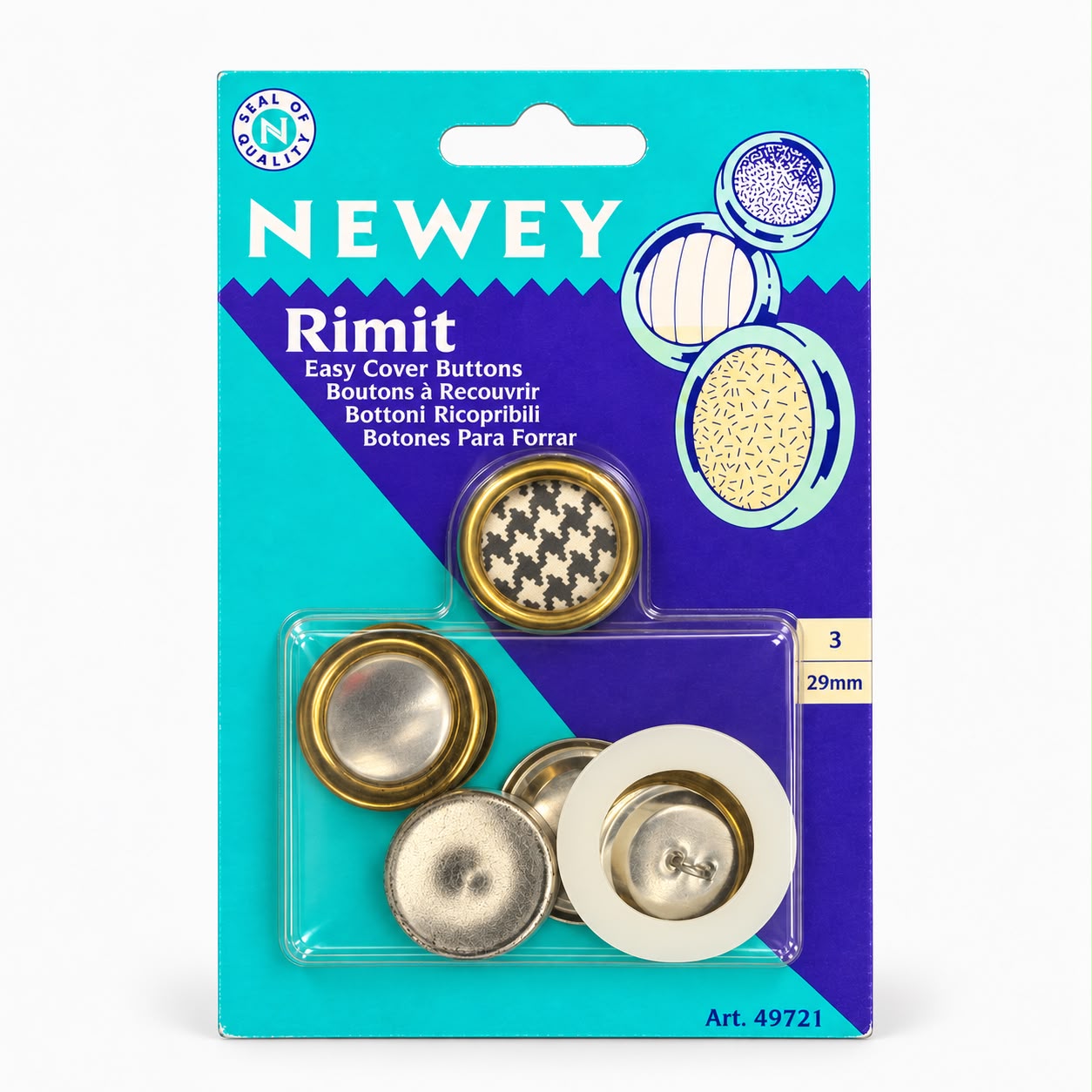 Easy Cover Buttons (3 Sizes)