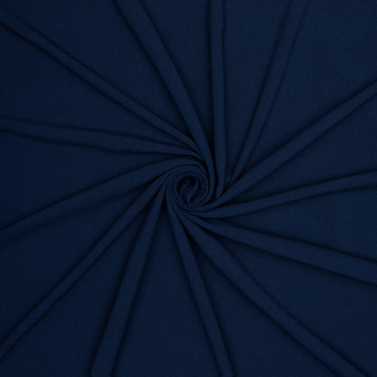 Navy Crepe Dress Fabric - Ragland Fabrics