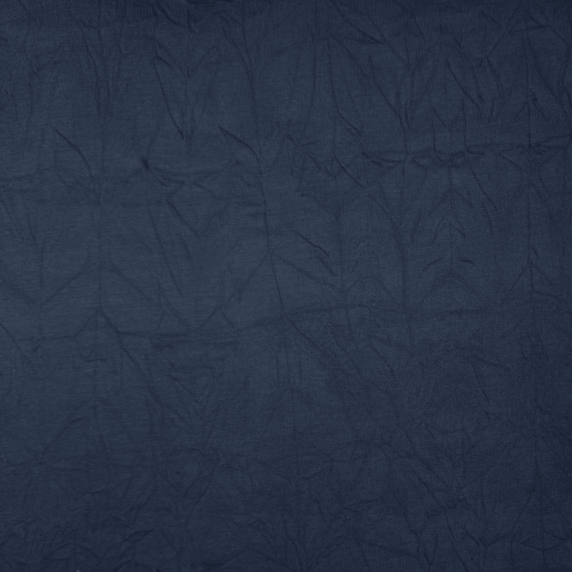 Crinkle Cotton Knit Navy - Ragland Fabrics