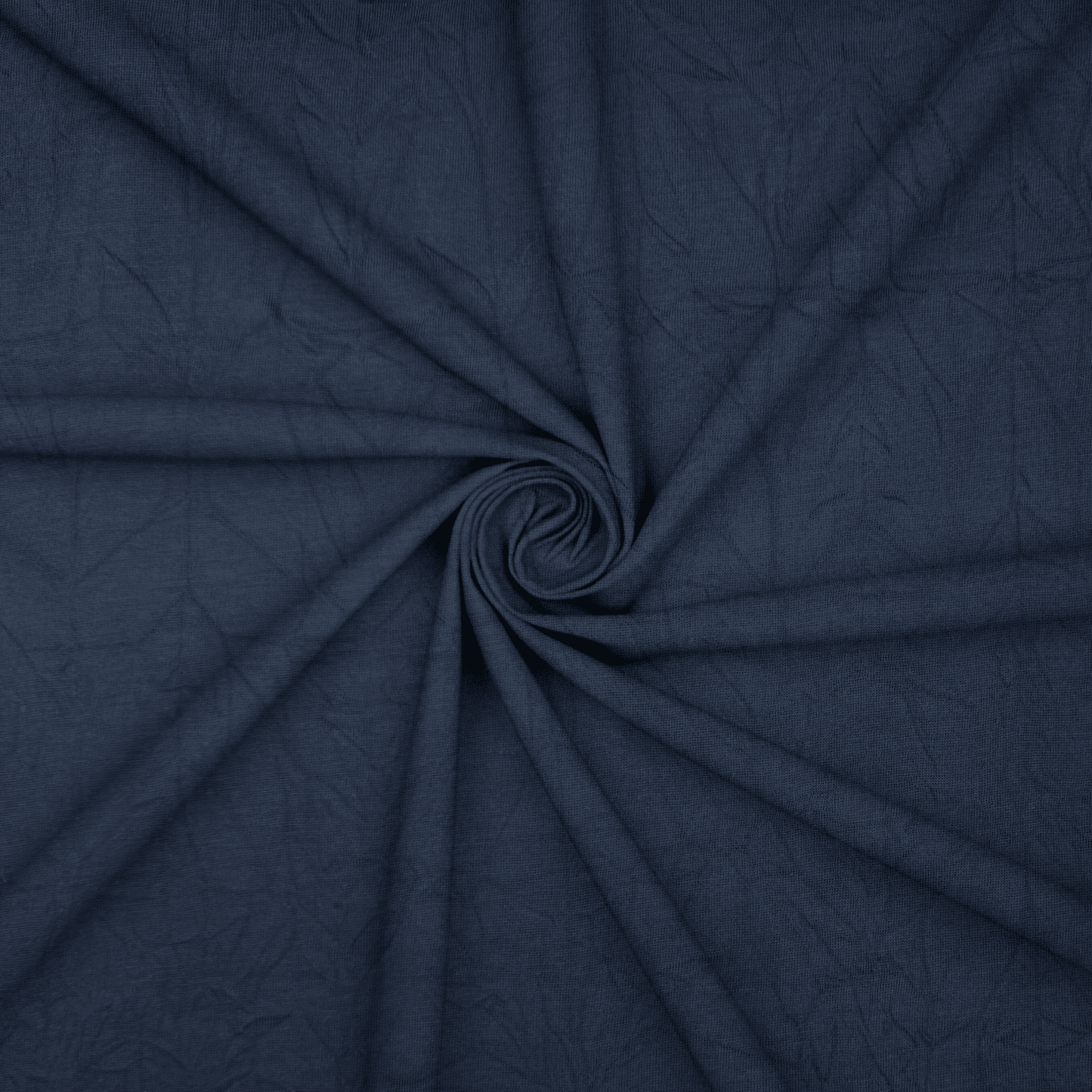Crinkle Cotton Knit Navy - Ragland Fabrics