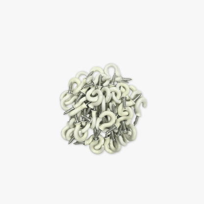 Cup Hooks PVC 16mm - Ragland Fabrics