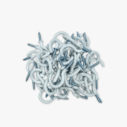Cup Hooks PVC 25mm - Ragland Fabrics