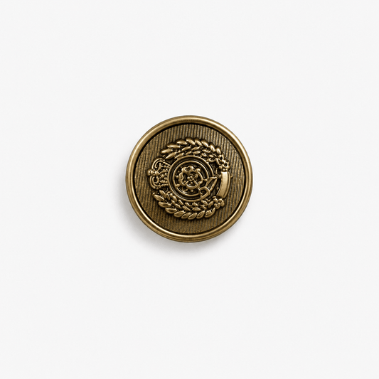 COATS Emblem Gold on Gold MEDIUM - Ragland Fabrics