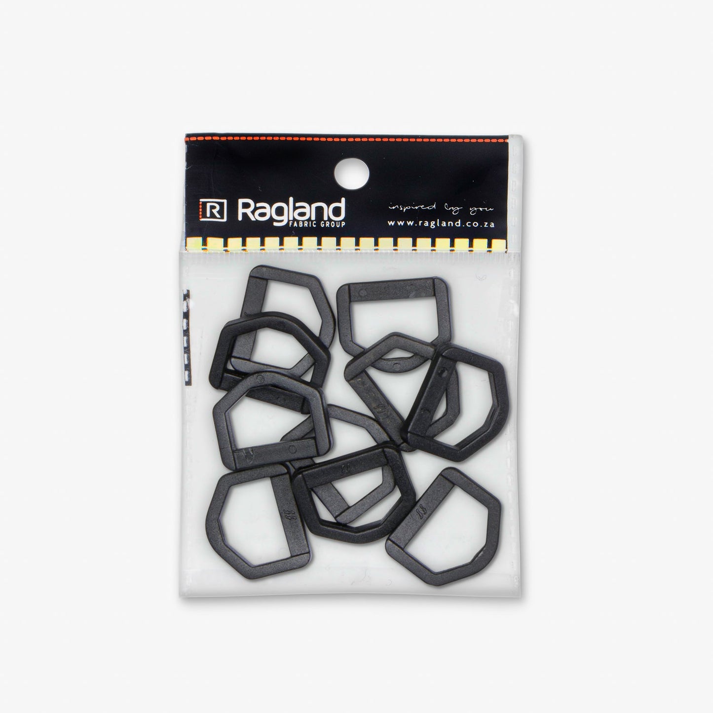 D - Ring 20mm Plastic - Ragland Fabrics