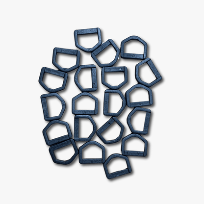 D - Ring 20mm Plastic - Ragland Fabrics