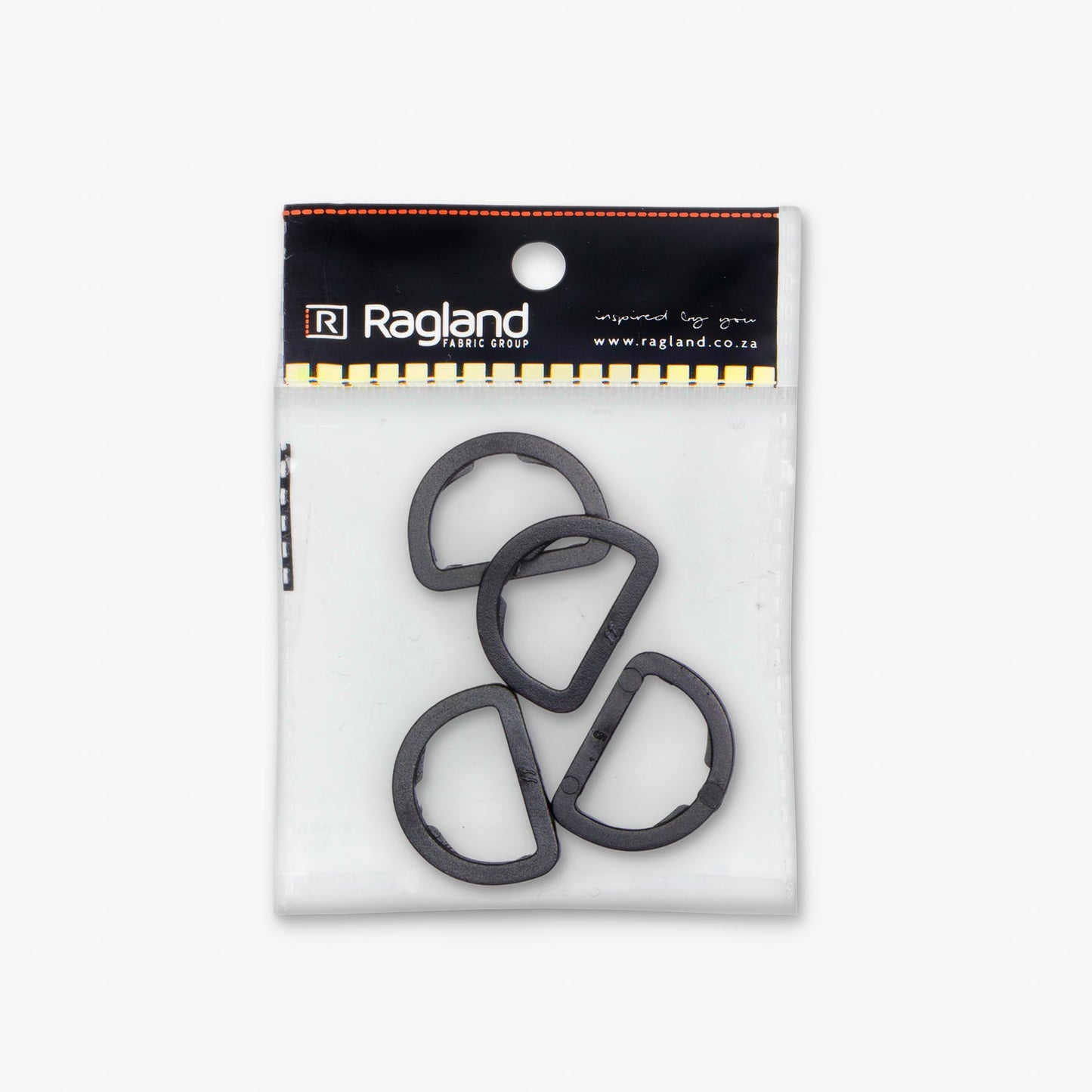 D - Ring 25mm Plastic - Ragland Fabrics