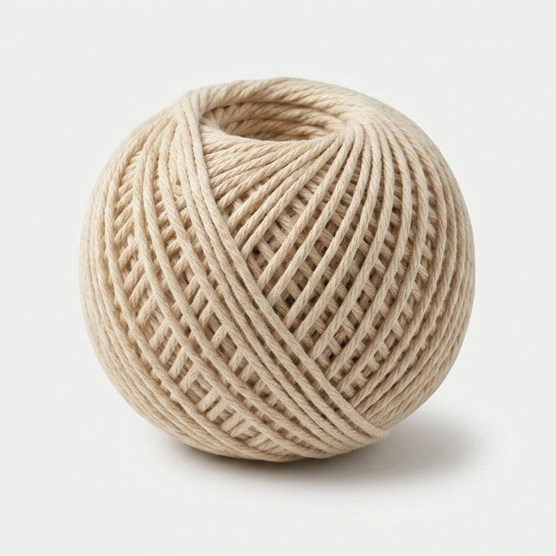 Cotton Ball 2mm - Natural