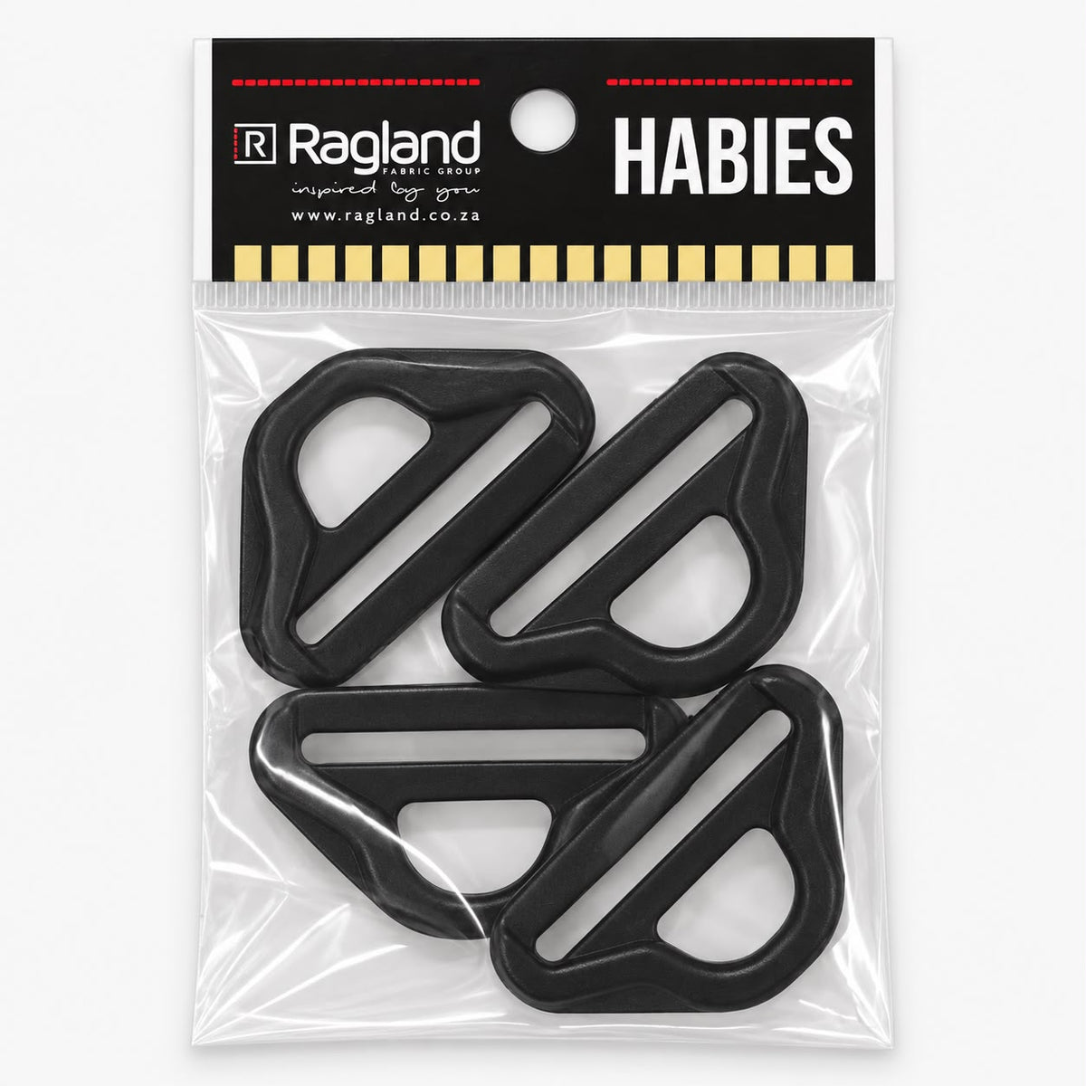 Plastic D-Ring 38mm (4 Pack)