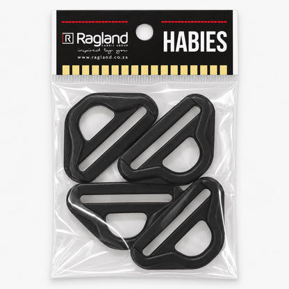 Plastic D-Ring 38mm (4 Pack)