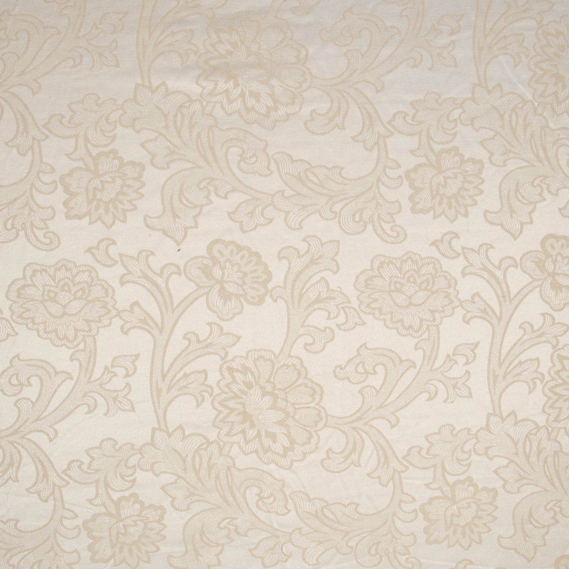 Damask Linen Jaco Bean Stone 280cm - Discontinued - Ragland Fabrics