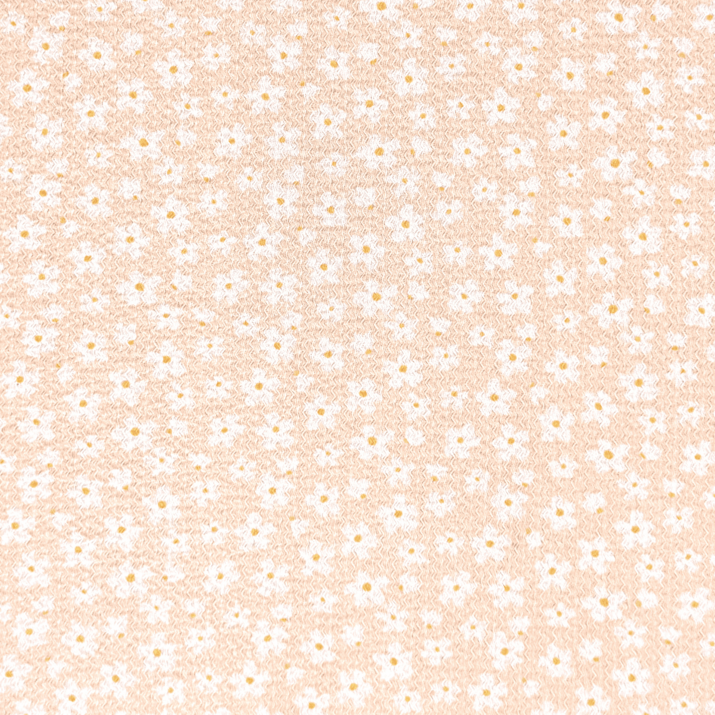 Designer Dress Ditsy Print - Peach - Ragland Fabrics