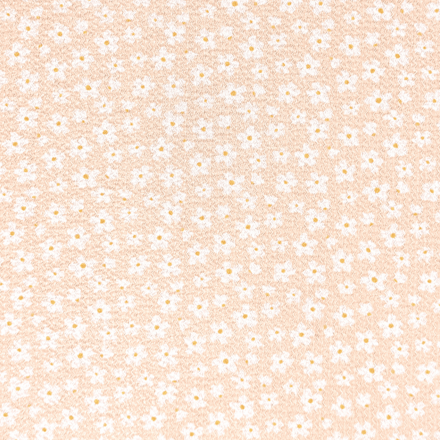 Designer Dress Ditsy Print - Peach - Ragland Fabrics