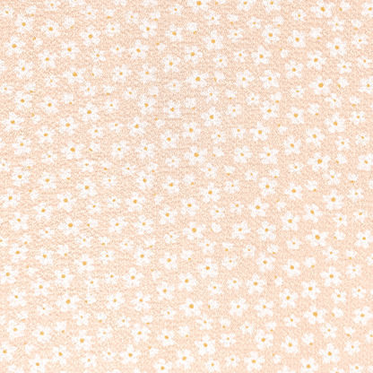 Designer Dress Ditsy Print - Peach - Ragland Fabrics