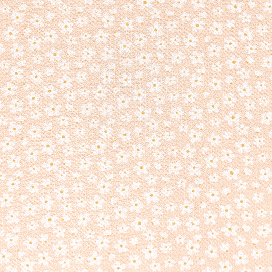 Designer Dress Ditsy Print - Peach - Ragland Fabrics