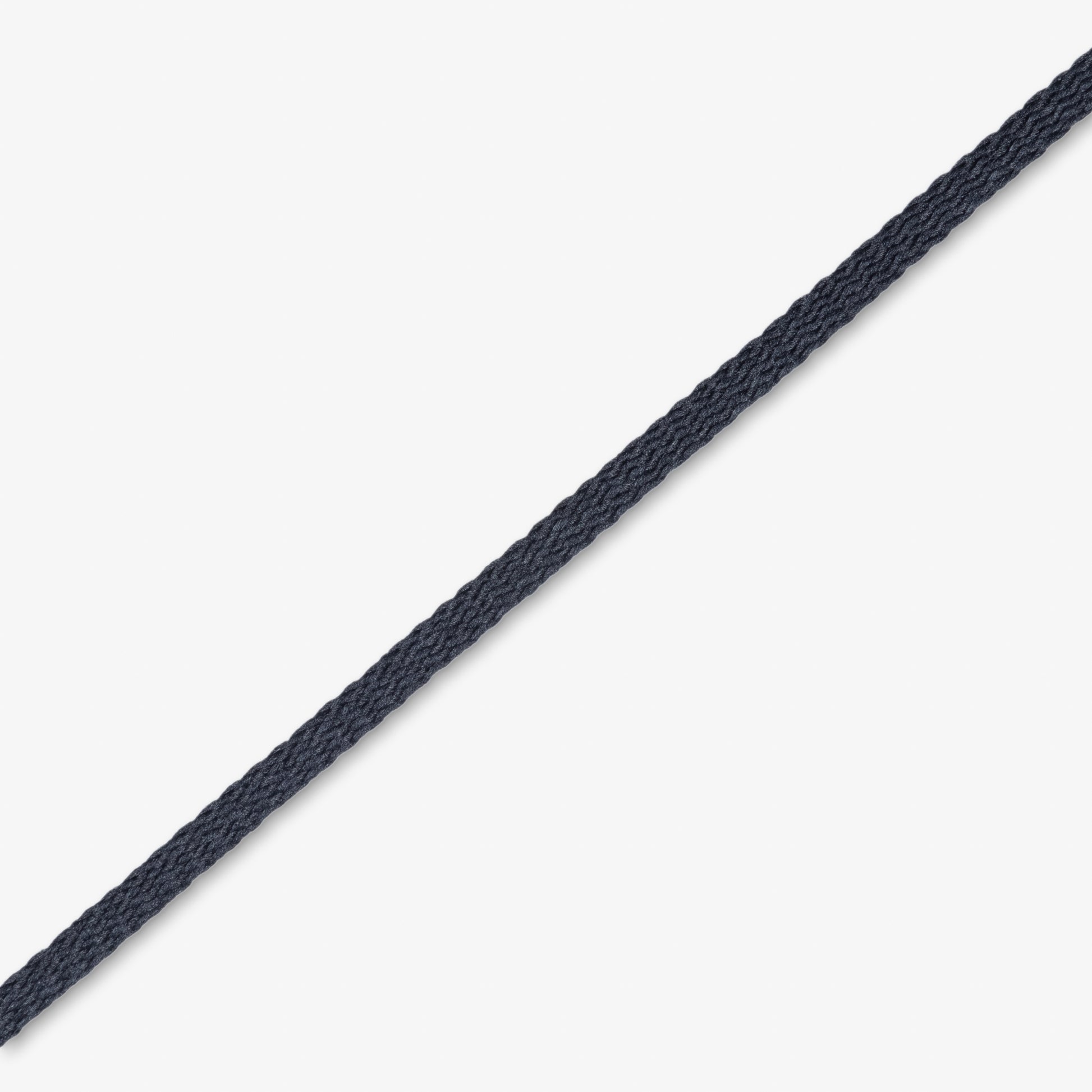 Draw Cord Flat 6mm Black - Ragland Fabrics