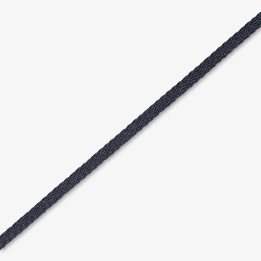 Draw Cord Flat 6mm Black - Ragland Fabrics