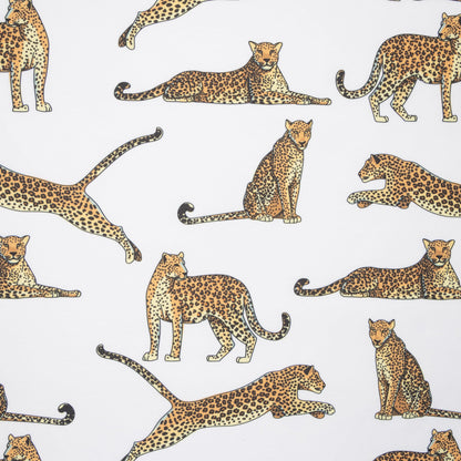 Eco Fabric Leopard White 2096 - Ragland Fabrics