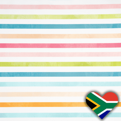 Eco Fabric Candy Stripes 674 - Ragland Fabrics