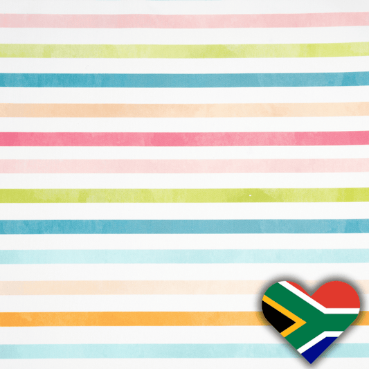 Eco Fabric Candy Stripes 674 - Ragland Fabrics