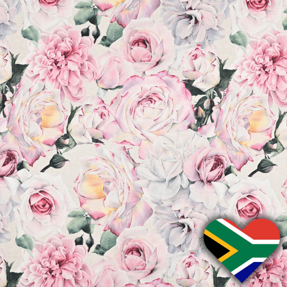 Eco Blossom Pink 614 - Ragland Fabrics