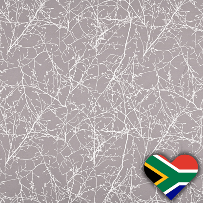 Eco Branches Grey 619 - Ragland Fabrics