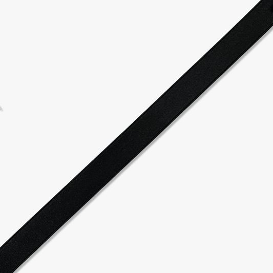 Elastic Bra Black 13mm w/ Smooth Finish - Ragland Fabrics