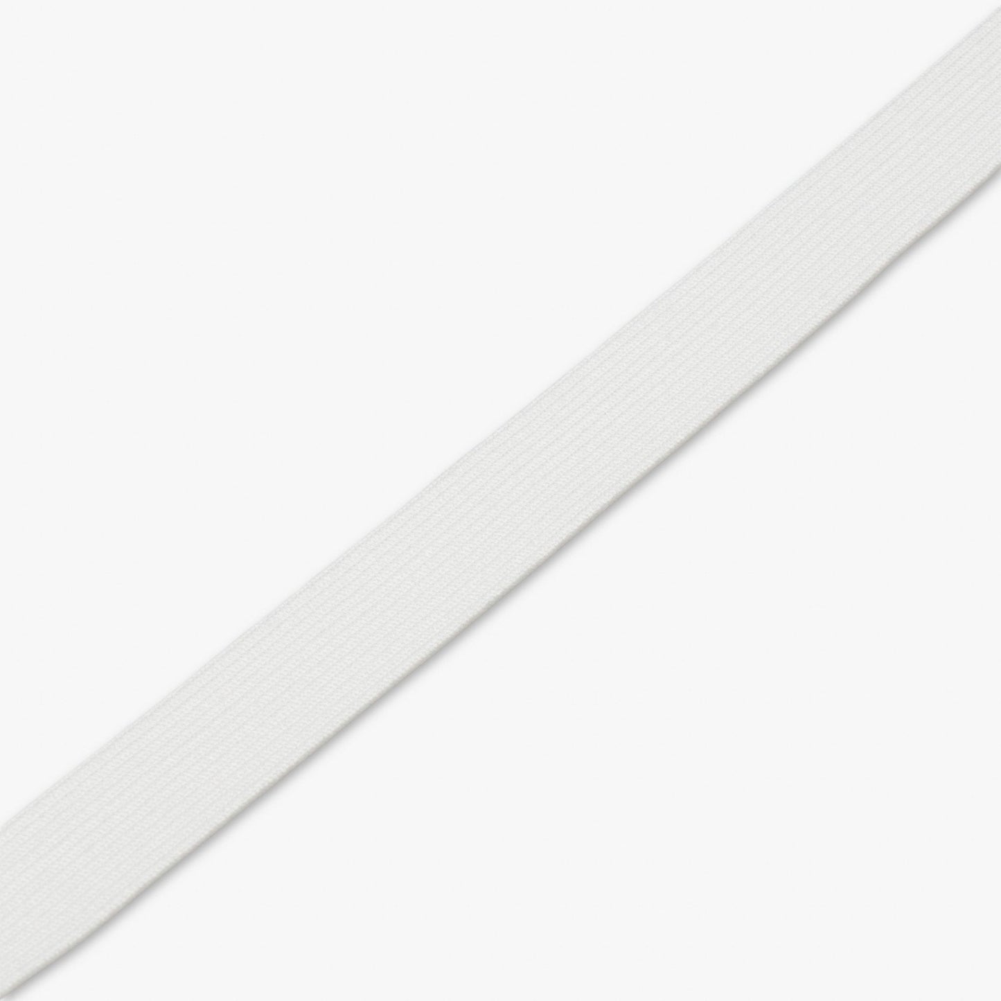 Elastic Knitted 20mm White (Woolies Approved) - Ragland Fabrics