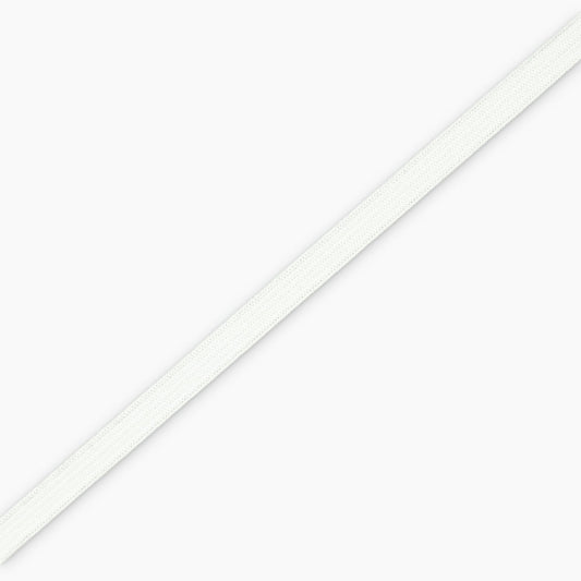 Elastic Knitted 6mm White | TBD - Ragland Fabrics