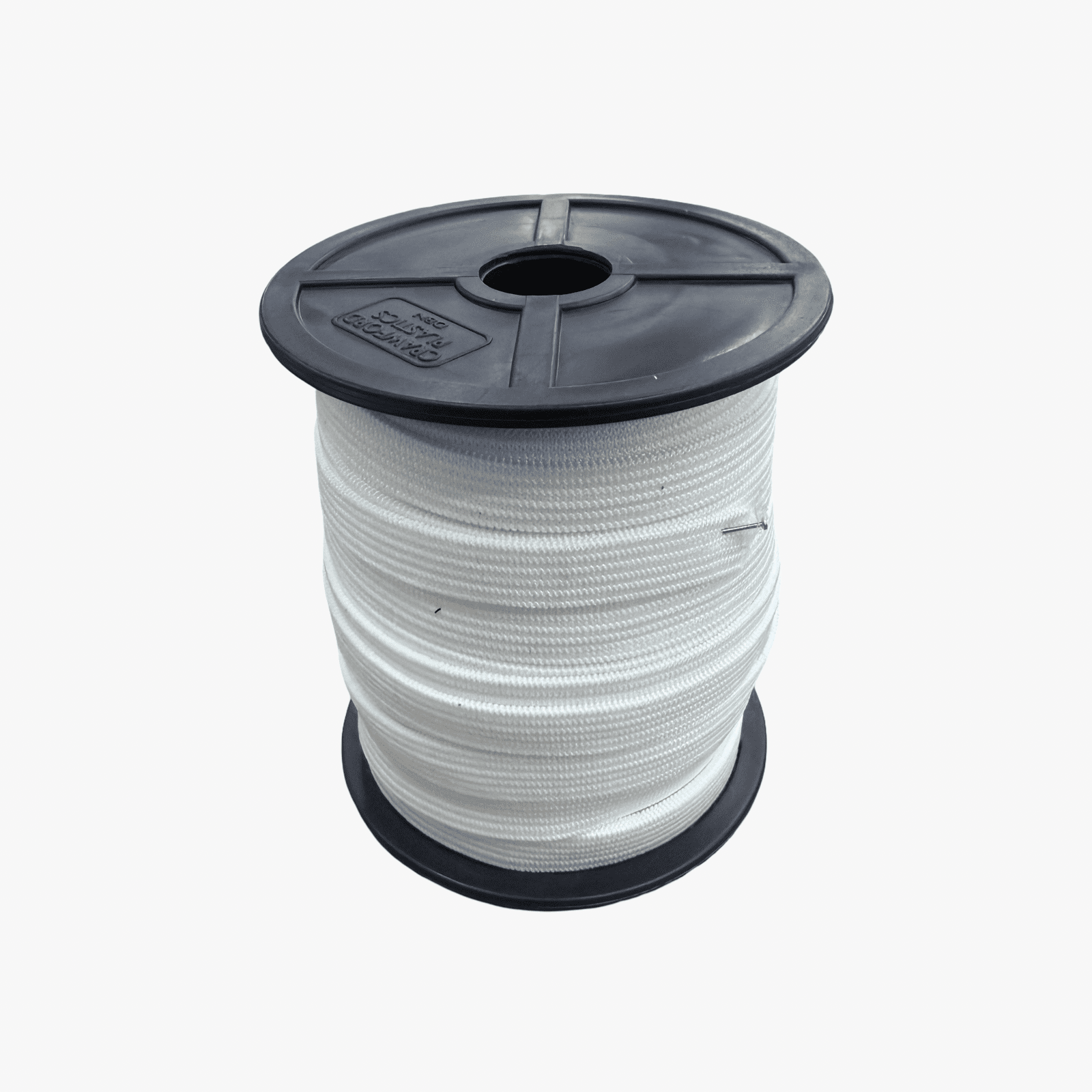 Elastic Knitted 8mm White | TBD - Ragland Fabrics