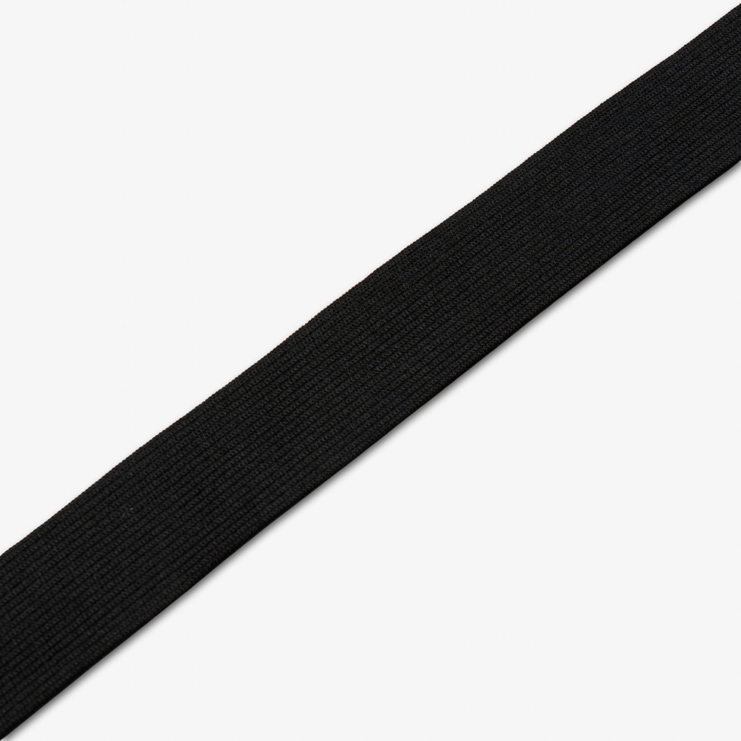 Elastic Knitted Black 25mm (50met) | MEGA CLEARANCE SALE - Ragland Fabrics