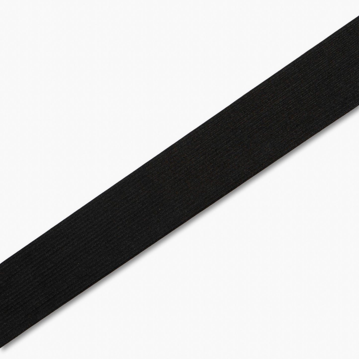 Elastic Knitted 38/40mm Black | TBD - Ragland Fabrics