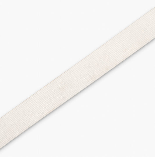 Elastic Knitted 35mm White | TBD - Ragland Fabrics