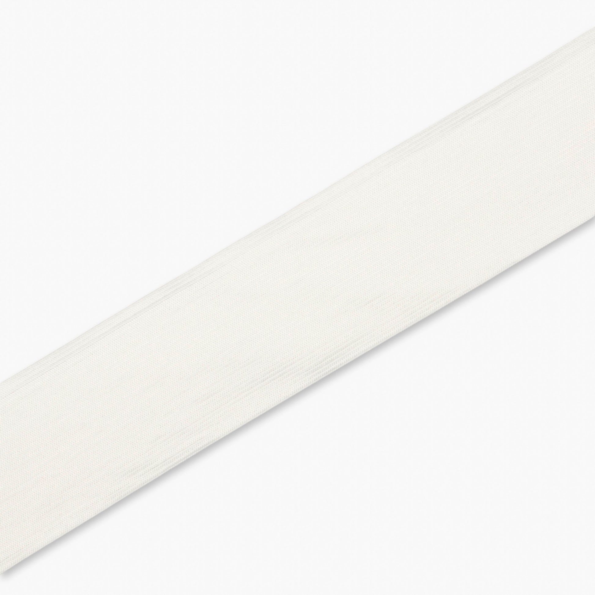 Elastic Knitted White 58/60mm | TBD - Ragland Fabrics
