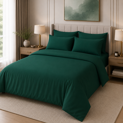 Sheeting Poly Cotton Emerald