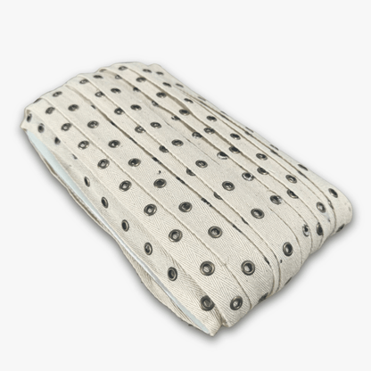 Eyelet Tape Cream - Ragland Fabrics