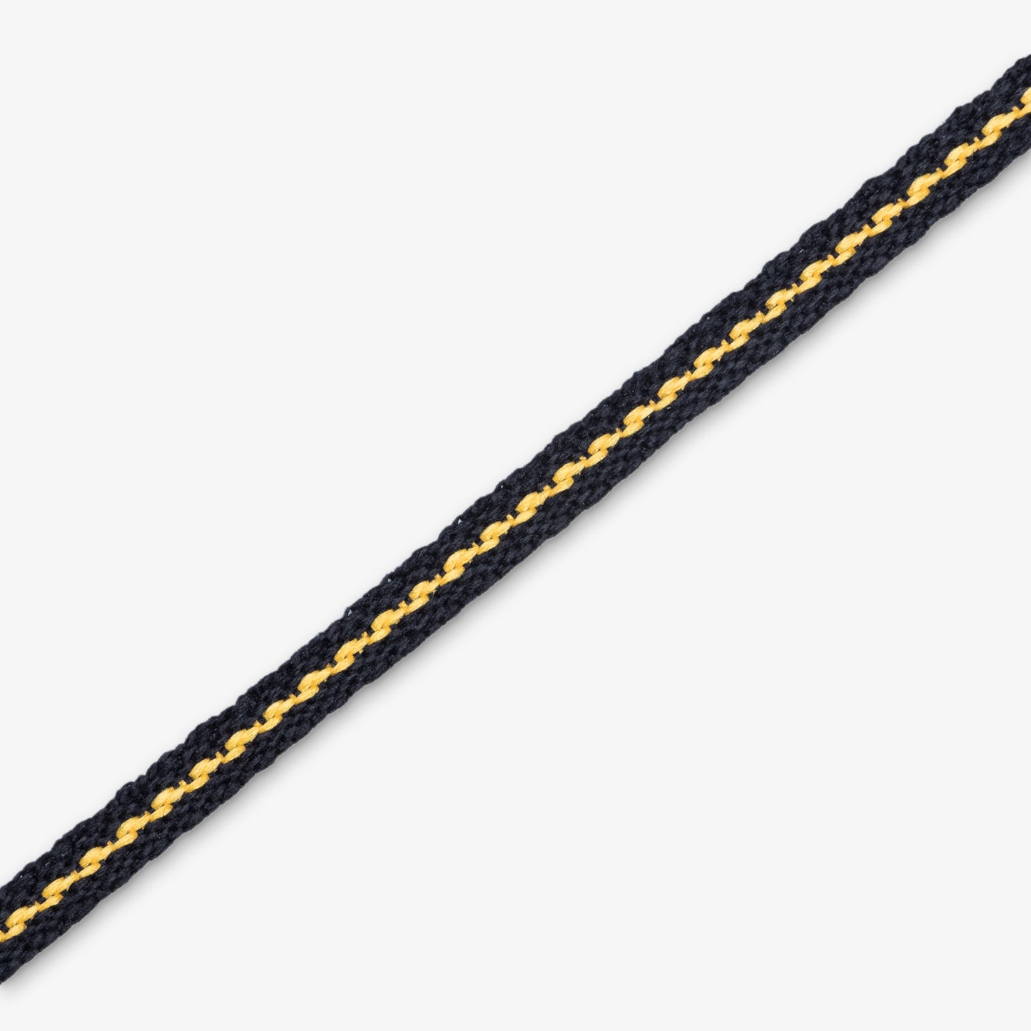 Fashion Tape 9mm Black & Yellow - Ragland Fabrics