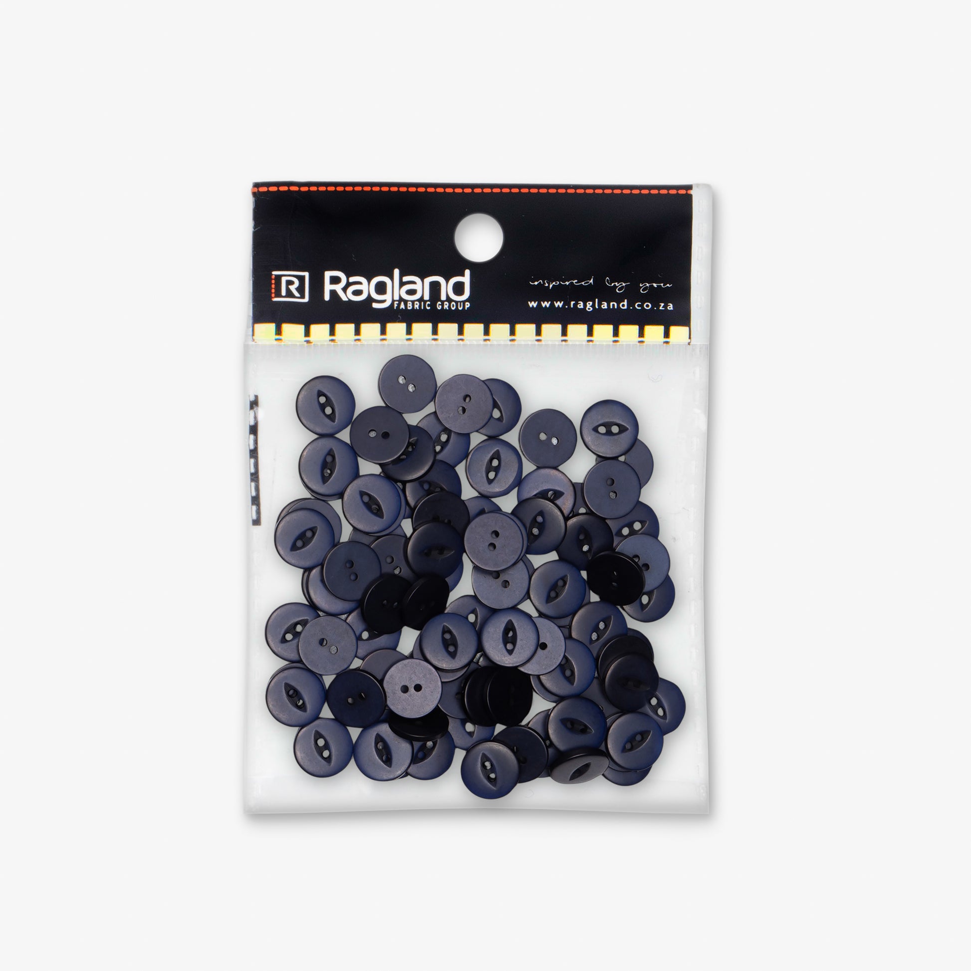 Buttons Fish Eye Navy - 16.5mm - Ragland Fabrics