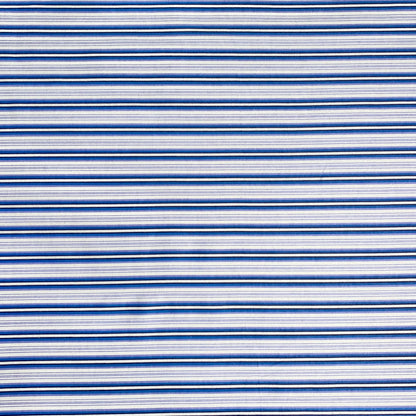 Flannel Brushed Cotton | Stripe Blue 2 - Ragland Fabrics