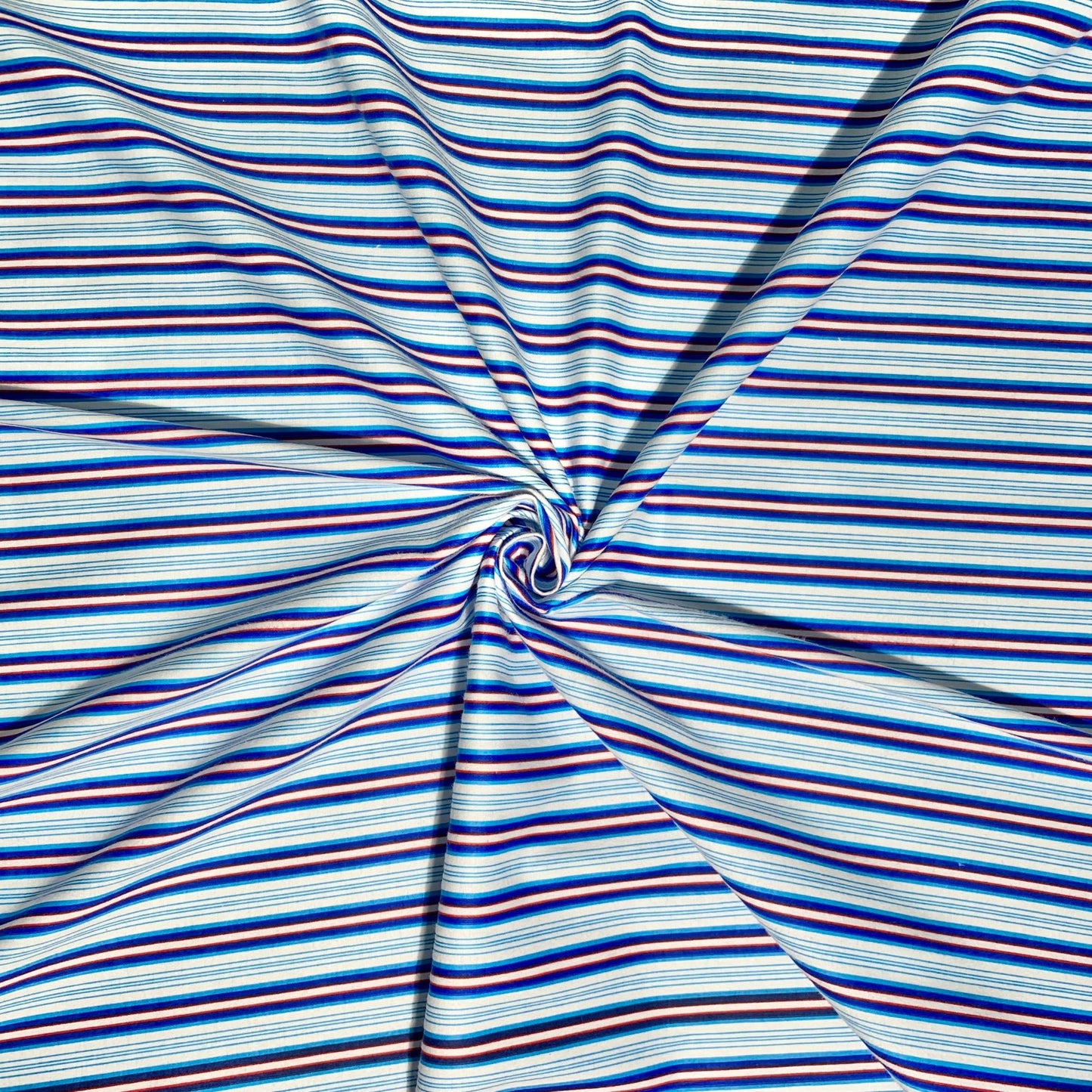 Flannel Brushed Cotton | Stripe Pink 2 - Ragland Fabrics