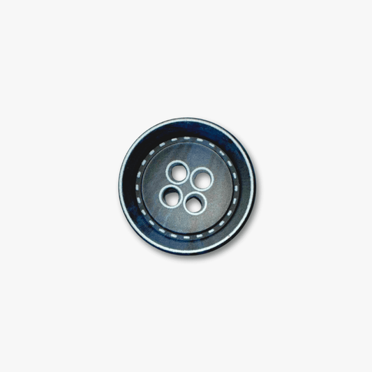FORMAL BUTTON NAVY X - LARGE 44119|22MM - Ragland Fabrics